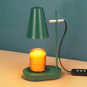 Funistree A7-Green Candle Warmer Lamp with Timer