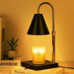Funistree Black Candle Warmer Lamp with Timer Dimmer