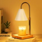 Funistree White Candle Warmer Lamp with Timer Dimmer
