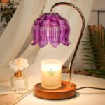 Funistree Purple Candle Warmer Lamp with Timer