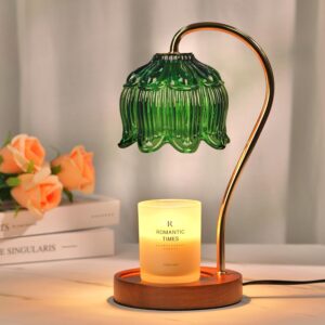 Funistree Green Candle Warmer Lamp with Timer